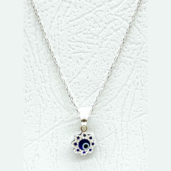 925 Evil Eye Sterling Silver Necklace